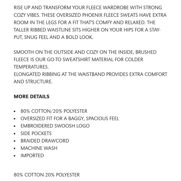 Nike Sportswear Phoenix Fleece High-waisted Oversized Sweatpants - Rush Fuschia - Picture 12 of 12